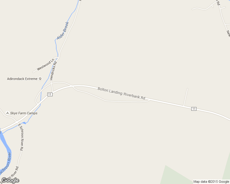 map of restaurants, bars, coffee shops, grocery stores, and more near Bolton Landing-Riverbank Road in Warren County