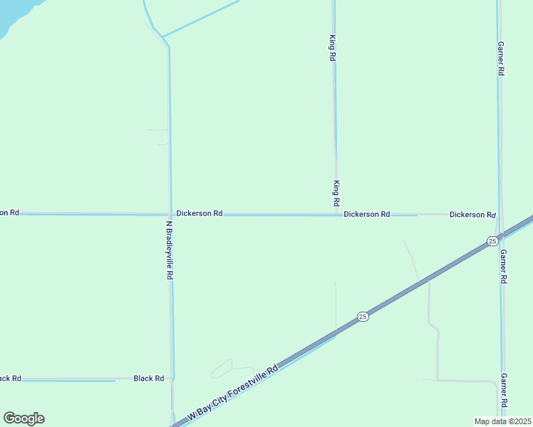 map of restaurants, bars, coffee shops, grocery stores, and more near Dickerson Road in Akron