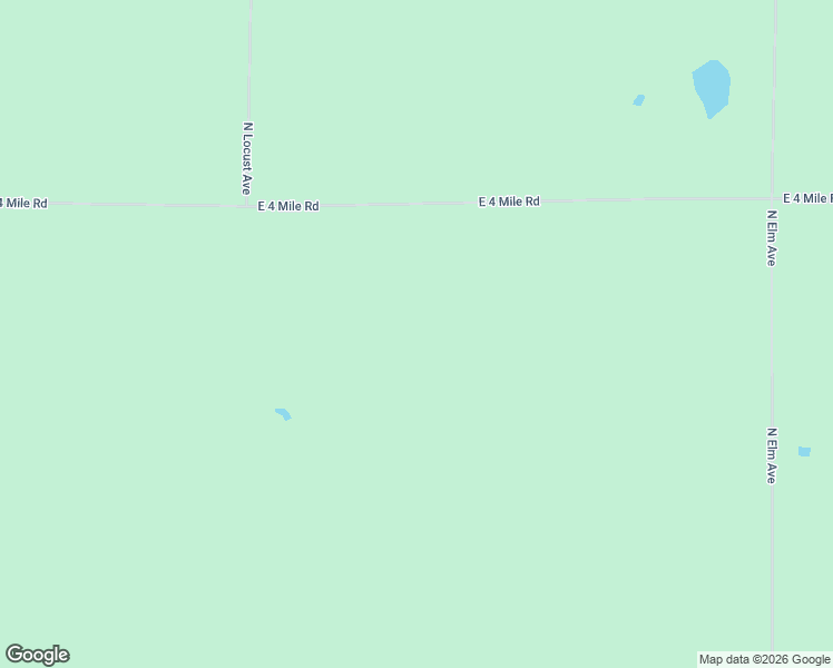 map of restaurants, bars, coffee shops, grocery stores, and more near 5878 East 4 Mile Road in White Cloud