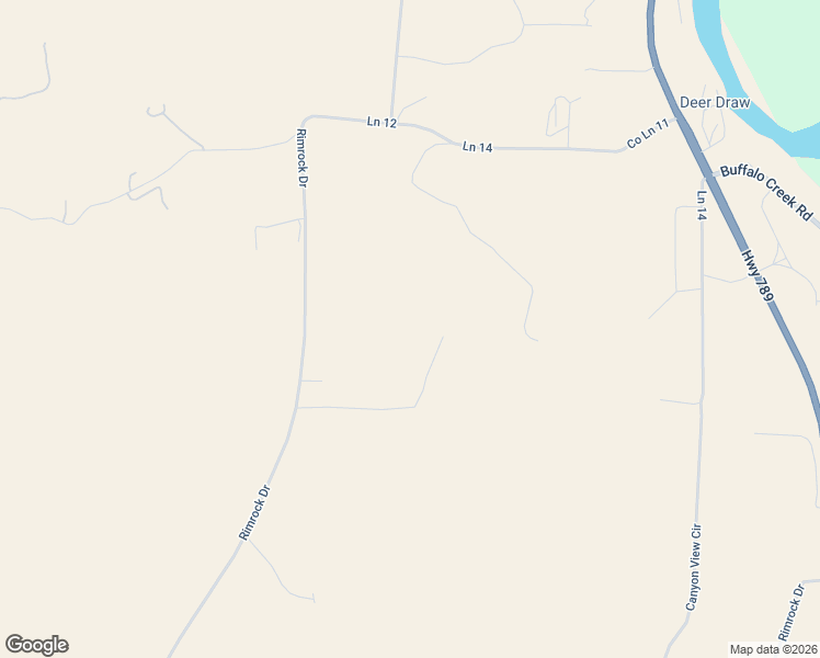 map of restaurants, bars, coffee shops, grocery stores, and more near 456 Red Rim Road in Thermopolis