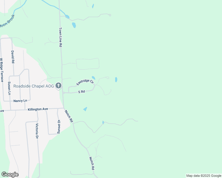 map of restaurants, bars, coffee shops, grocery stores, and more near 99 Mountain Road in Mendon
