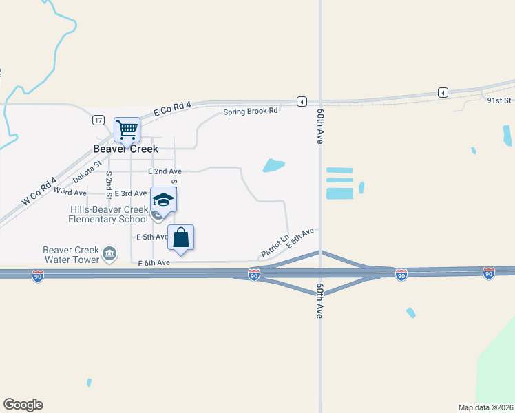 map of restaurants, bars, coffee shops, grocery stores, and more near 802 Ridgeview Road in Beaver Creek