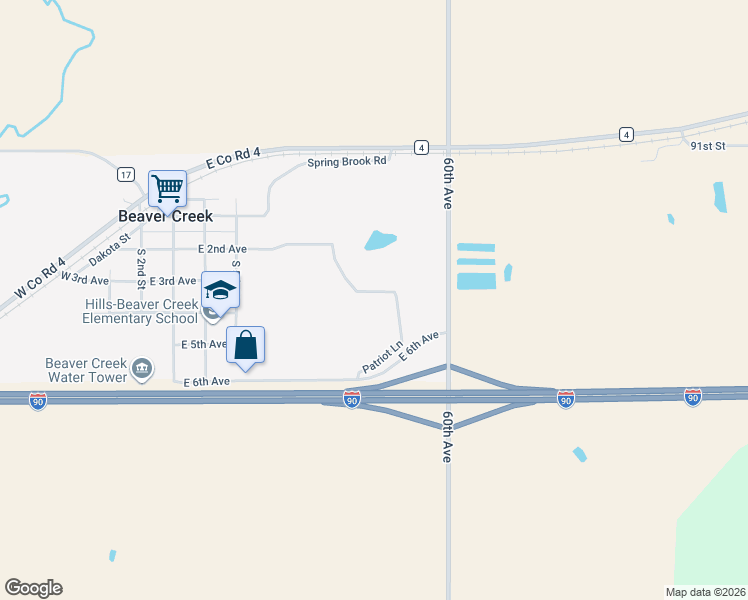 map of restaurants, bars, coffee shops, grocery stores, and more near 808 Ridgeview Road in Beaver Creek