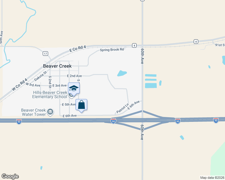 map of restaurants, bars, coffee shops, grocery stores, and more near 802 Ridgeview Road in Beaver Creek