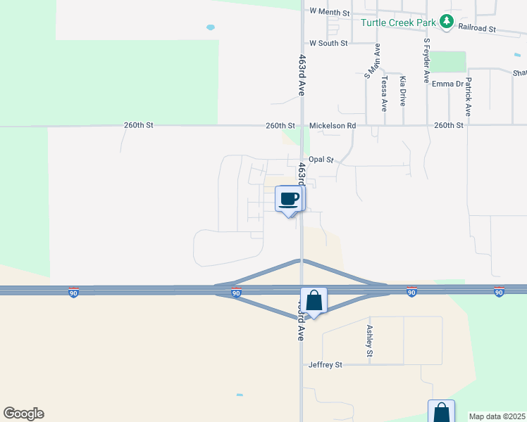 map of restaurants, bars, coffee shops, grocery stores, and more near Ruud Lane in Hartford