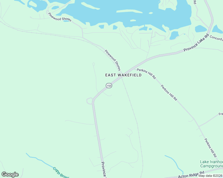 map of restaurants, bars, coffee shops, grocery stores, and more near 1880 Province Lake Road in Wakefield