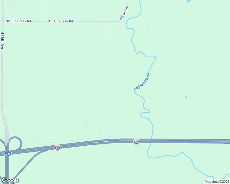 map of restaurants, bars, coffee shops, grocery stores, and more near 26038 476th Avenue in Sioux Falls