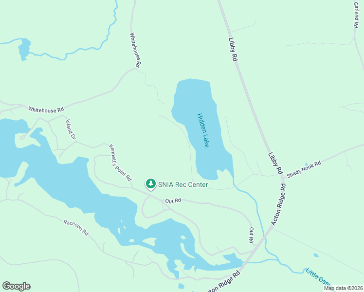 map of restaurants, bars, coffee shops, grocery stores, and more near 124 Hidden Lake Lane in Newfield
