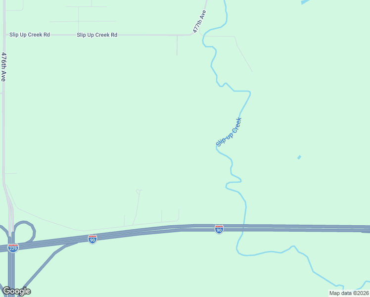 map of restaurants, bars, coffee shops, grocery stores, and more near 26038 476th Avenue in Sioux Falls