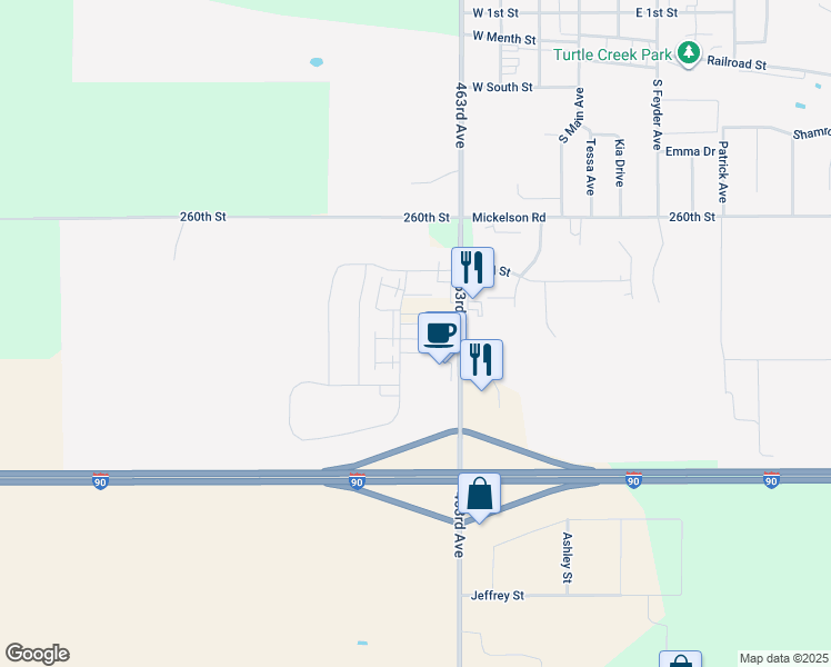 map of restaurants, bars, coffee shops, grocery stores, and more near 1090 Ruud Lane in Hartford