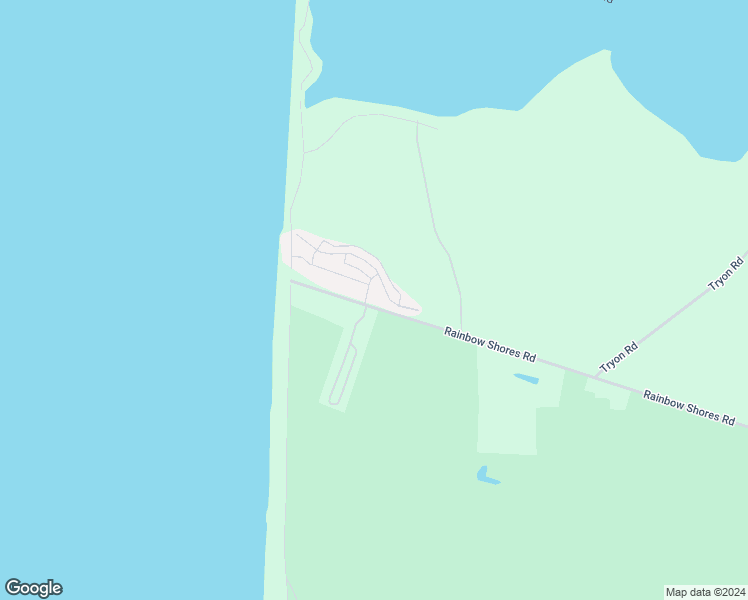 map of restaurants, bars, coffee shops, grocery stores, and more near 348 Rainbow Shores Road in Pulaski