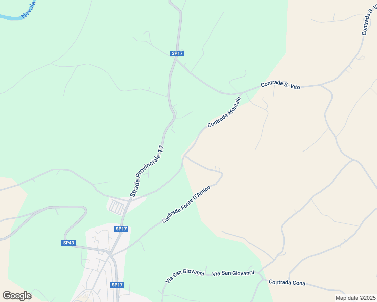 map of restaurants, bars, coffee shops, grocery stores, and more near 1 Contrada Fonte D'Amico in Provincia di Ancona