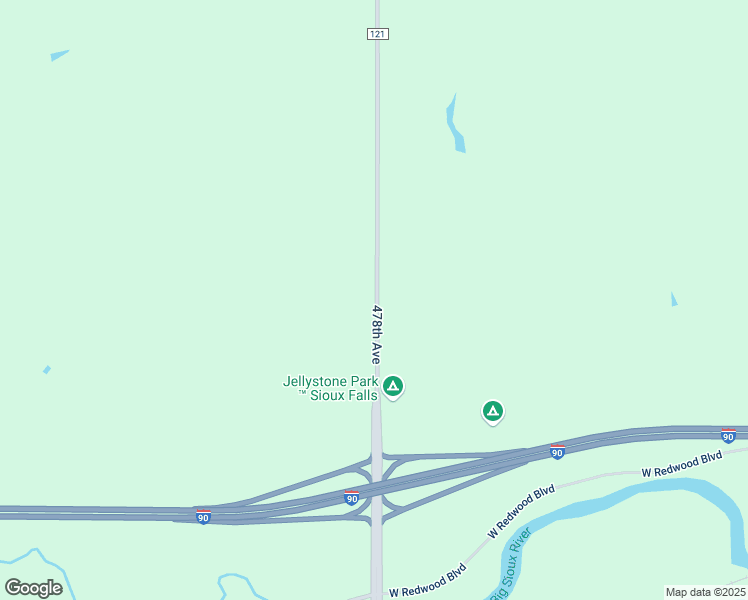 map of restaurants, bars, coffee shops, grocery stores, and more near 26011 478th Avenue in Brandon