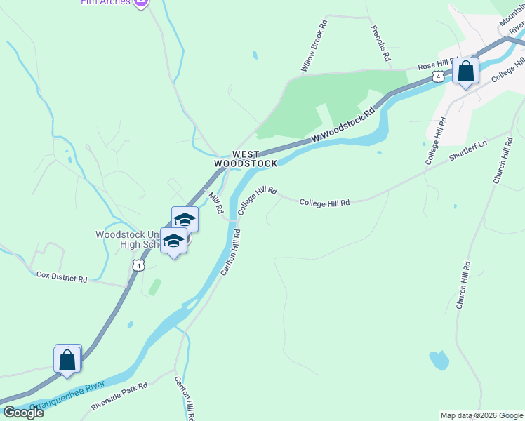 map of restaurants, bars, coffee shops, grocery stores, and more near 2191 Twin Ponds Way in Woodstock