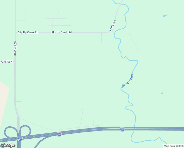 map of restaurants, bars, coffee shops, grocery stores, and more near 47664 Slip Up Creek Road in Sioux Falls