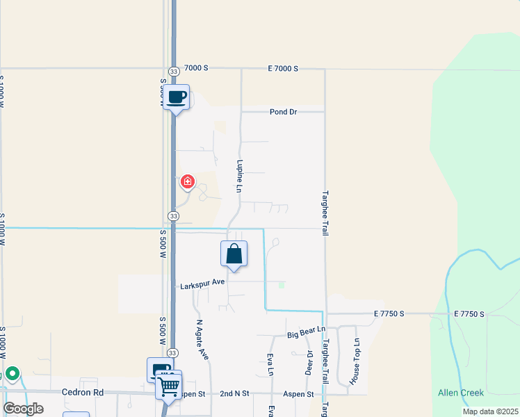 map of restaurants, bars, coffee shops, grocery stores, and more near 190 Lakewood Road in Victor