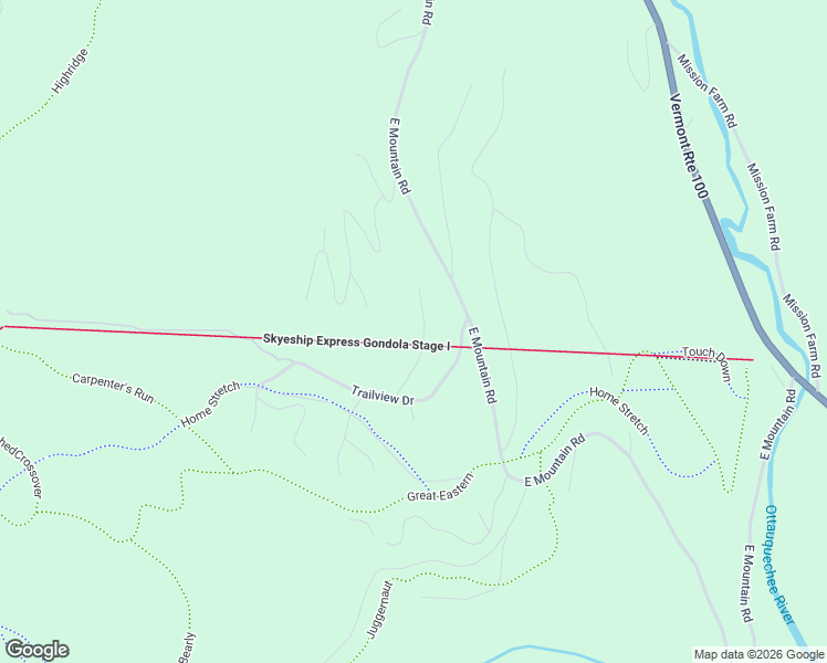 map of restaurants, bars, coffee shops, grocery stores, and more near 145 Beechnut Lane in Killington