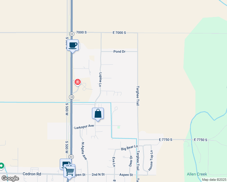map of restaurants, bars, coffee shops, grocery stores, and more near 190 Lakewood Road in Victor