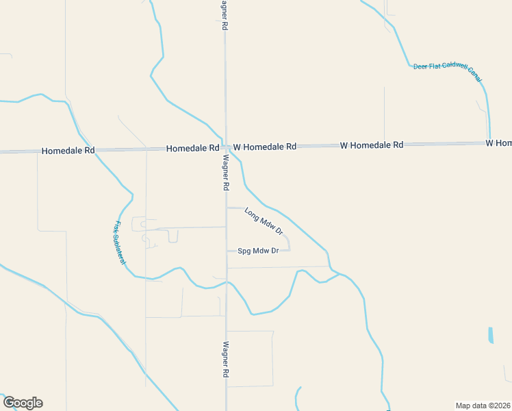 map of restaurants, bars, coffee shops, grocery stores, and more near 16908 Long Meadow Drive in Caldwell