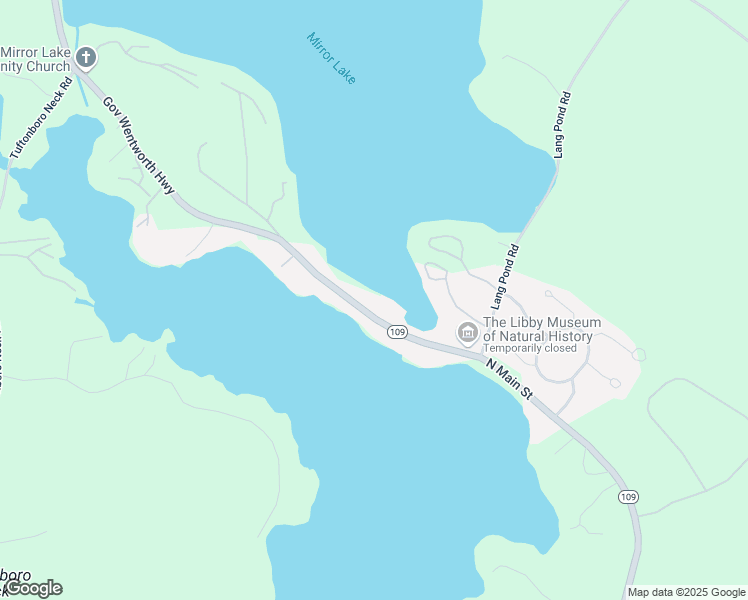 map of restaurants, bars, coffee shops, grocery stores, and more near 11 Governor Wentworth Highway in Wolfeboro