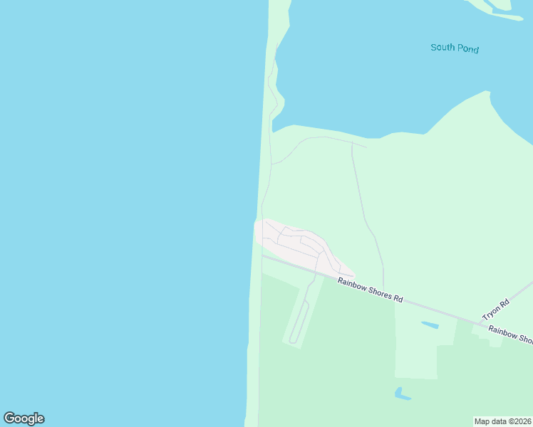 map of restaurants, bars, coffee shops, grocery stores, and more near 26 North Rainbow Shores Road in Pulaski