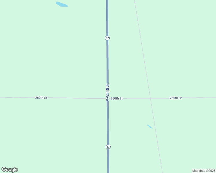 map of restaurants, bars, coffee shops, grocery stores, and more near 25901-25999 410th Avenue in Mitchell