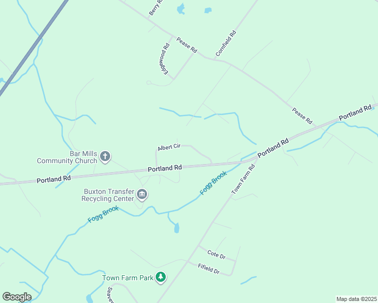 map of restaurants, bars, coffee shops, grocery stores, and more near 58 Albert Circle in Buxton