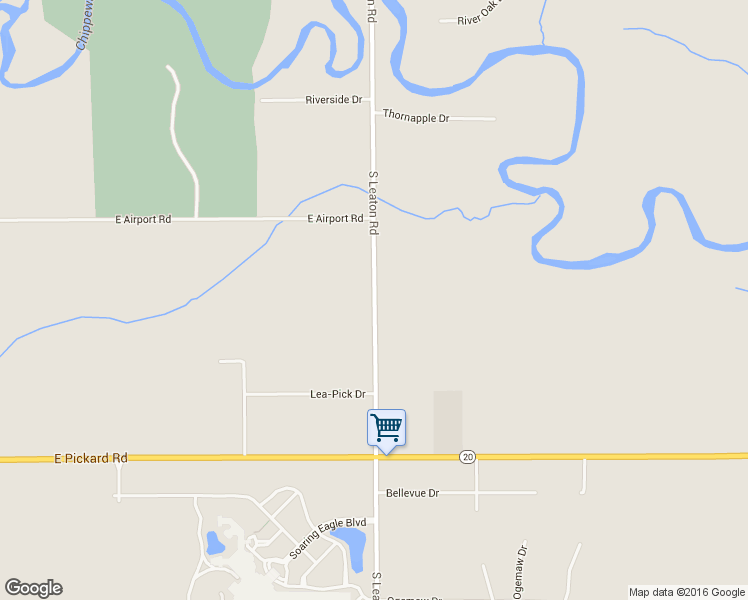 map of restaurants, bars, coffee shops, grocery stores, and more near 1632 South Leaton Road in Mount Pleasant