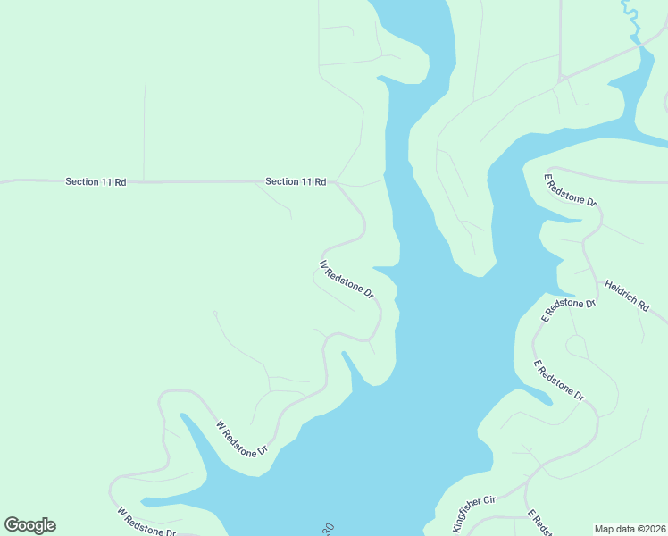 map of restaurants, bars, coffee shops, grocery stores, and more near S762 West Redstone Drive in La Valle