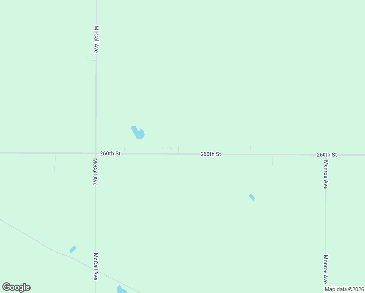 map of restaurants, bars, coffee shops, grocery stores, and more near 27366 260th Street in Worthington