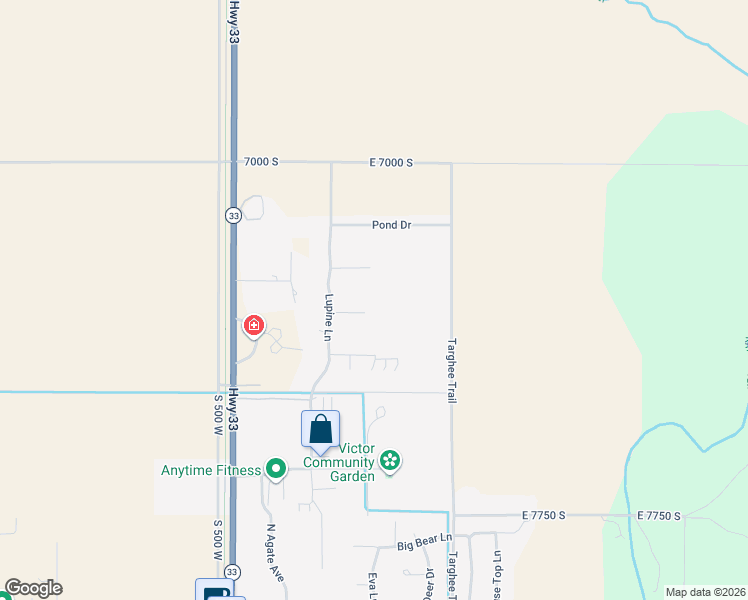 map of restaurants, bars, coffee shops, grocery stores, and more near 182 Cattail Road in Victor