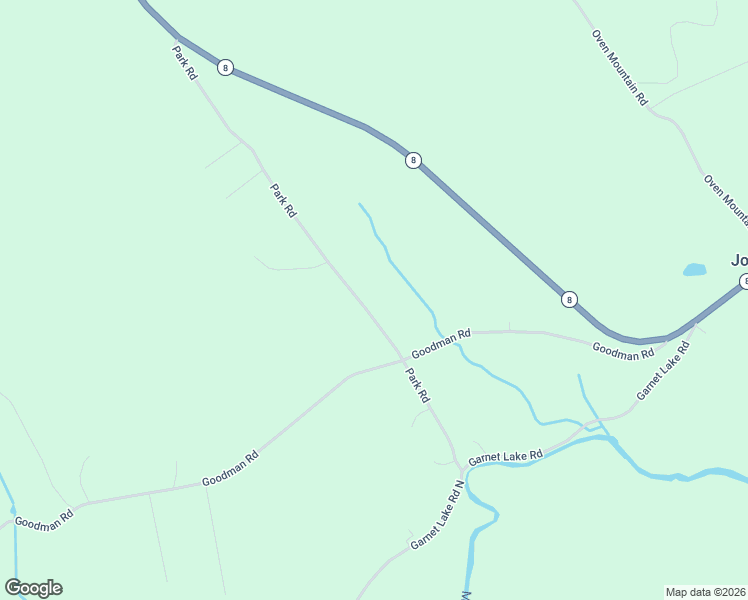 map of restaurants, bars, coffee shops, grocery stores, and more near 155 Park Road in Johnsburg