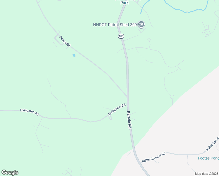 map of restaurants, bars, coffee shops, grocery stores, and more near 207 Pease Road in Meredith