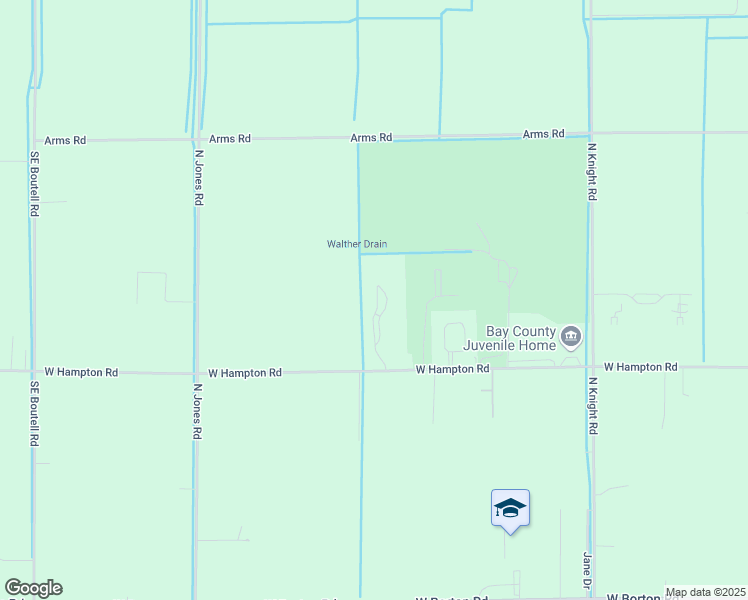 map of restaurants, bars, coffee shops, grocery stores, and more near 1818 Golfview Drive in Essexville