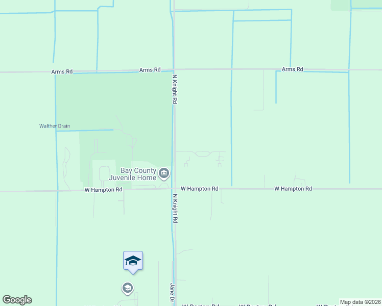 map of restaurants, bars, coffee shops, grocery stores, and more near 440 Old Orchard Drive in Essexville