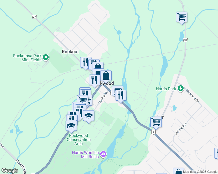 Main Street North, Rockwood ON Walk Score