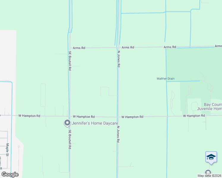 map of restaurants, bars, coffee shops, grocery stores, and more near 1010 North Oak Island Drive in Essexville
