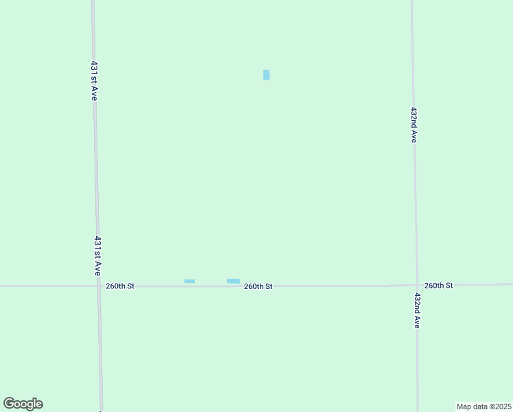 map of restaurants, bars, coffee shops, grocery stores, and more near 43168 260th Street in Emery
