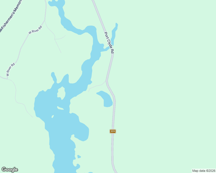 map of restaurants, bars, coffee shops, grocery stores, and more near Port Clyde Road in Shelburne