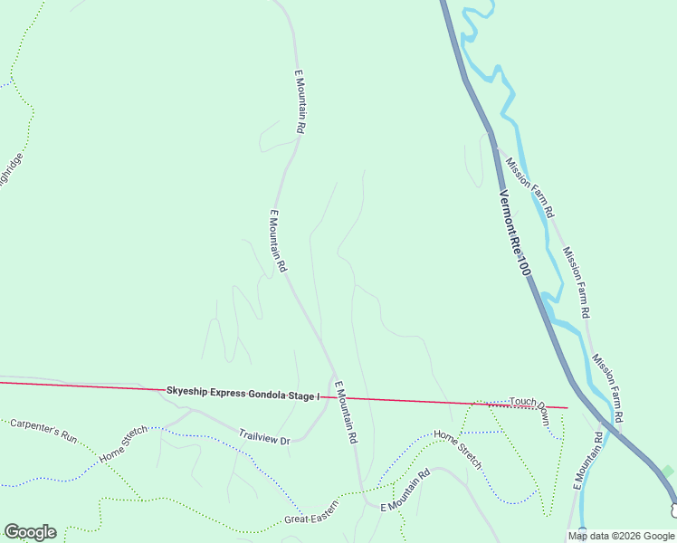 map of restaurants, bars, coffee shops, grocery stores, and more near 495 Rim Road in Killington
