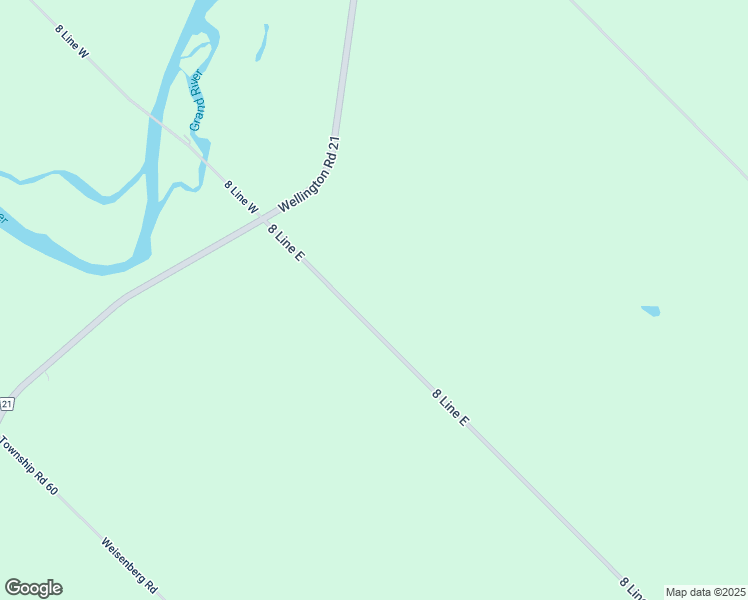 map of restaurants, bars, coffee shops, grocery stores, and more near 6227 8 Line East in Ariss