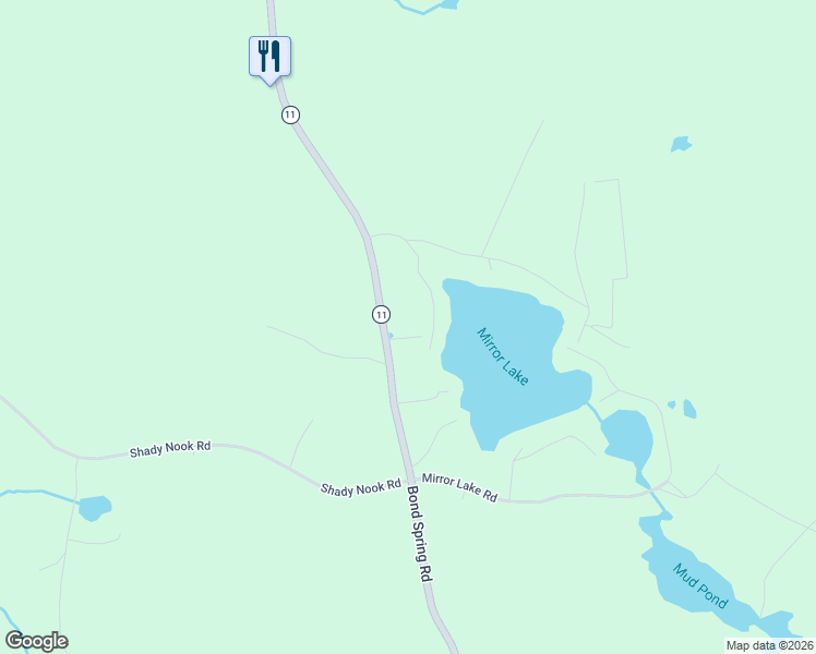 map of restaurants, bars, coffee shops, grocery stores, and more near 50 Carter Lane in Newfield