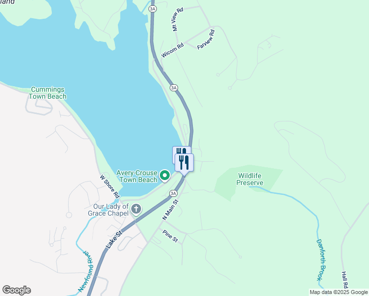 map of restaurants, bars, coffee shops, grocery stores, and more near 205 Lakeside Road in Bristol