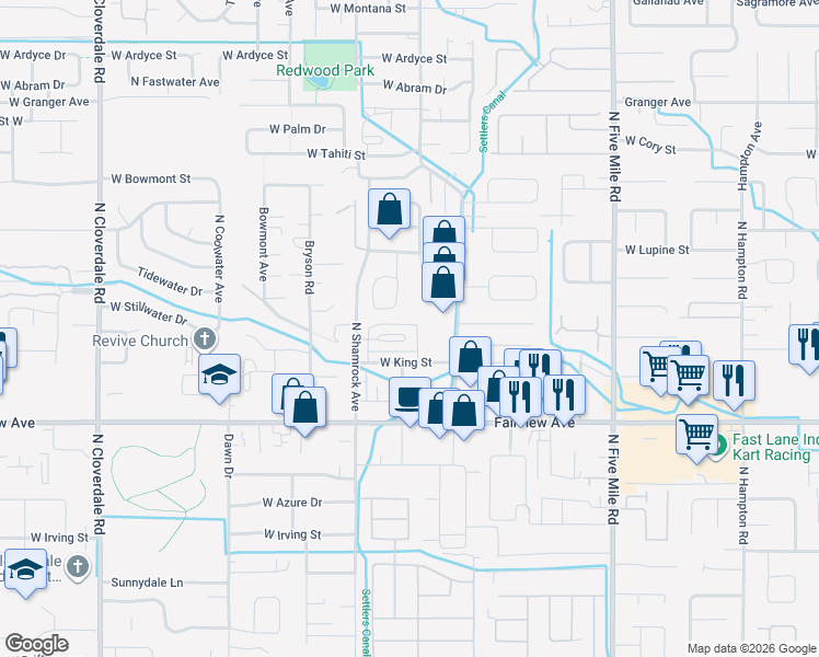 map of restaurants, bars, coffee shops, grocery stores, and more near 11244 West Knights Bridge Street in Boise