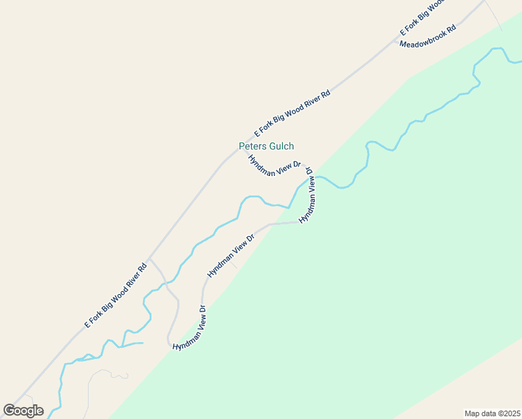 map of restaurants, bars, coffee shops, grocery stores, and more near 167-199 Hyndman View Drive in Hailey