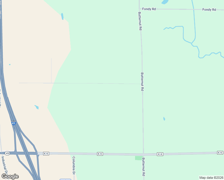 map of restaurants, bars, coffee shops, grocery stores, and more near W585 Badger Road in Lomira