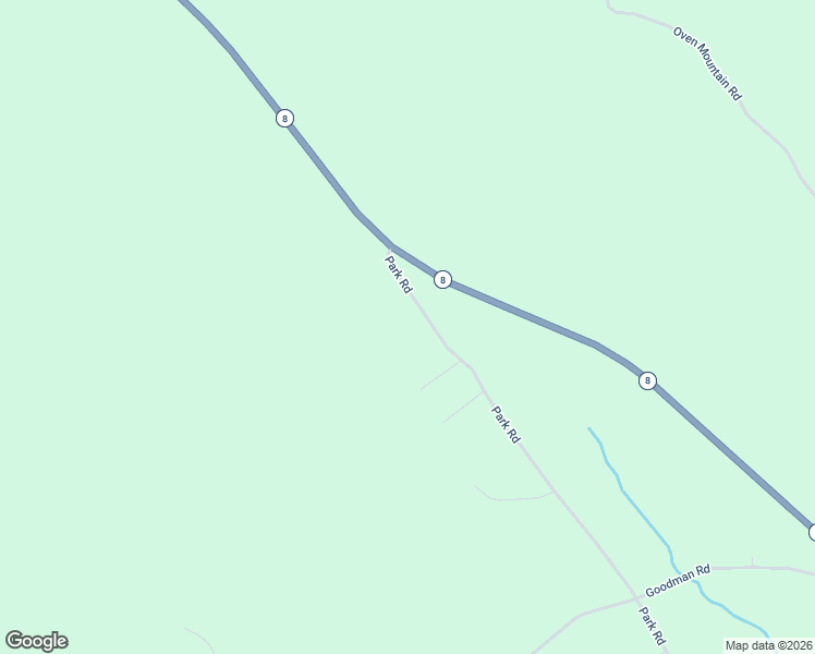 map of restaurants, bars, coffee shops, grocery stores, and more near 34 Park Road in Johnsburg