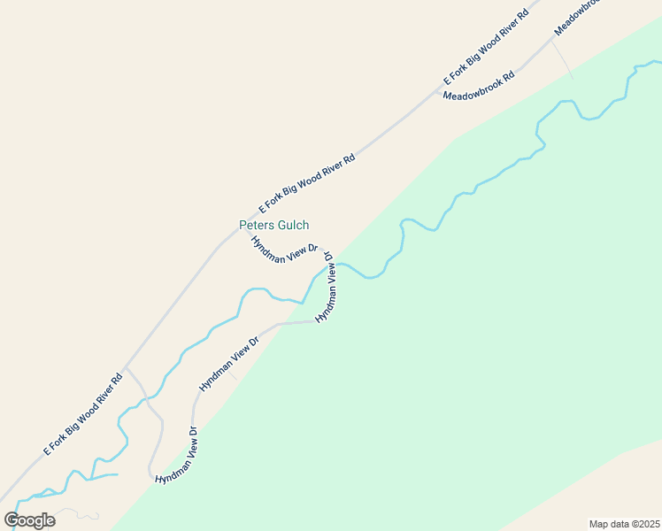 map of restaurants, bars, coffee shops, grocery stores, and more near 167 Hyndman View Drive in Hailey