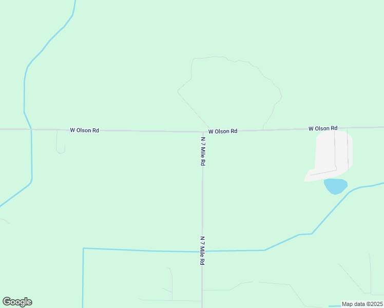 map of restaurants, bars, coffee shops, grocery stores, and more near 479 North 7 Mile Road in Midland