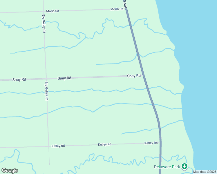 map of restaurants, bars, coffee shops, grocery stores, and more near 5820 Snay Road in Palms